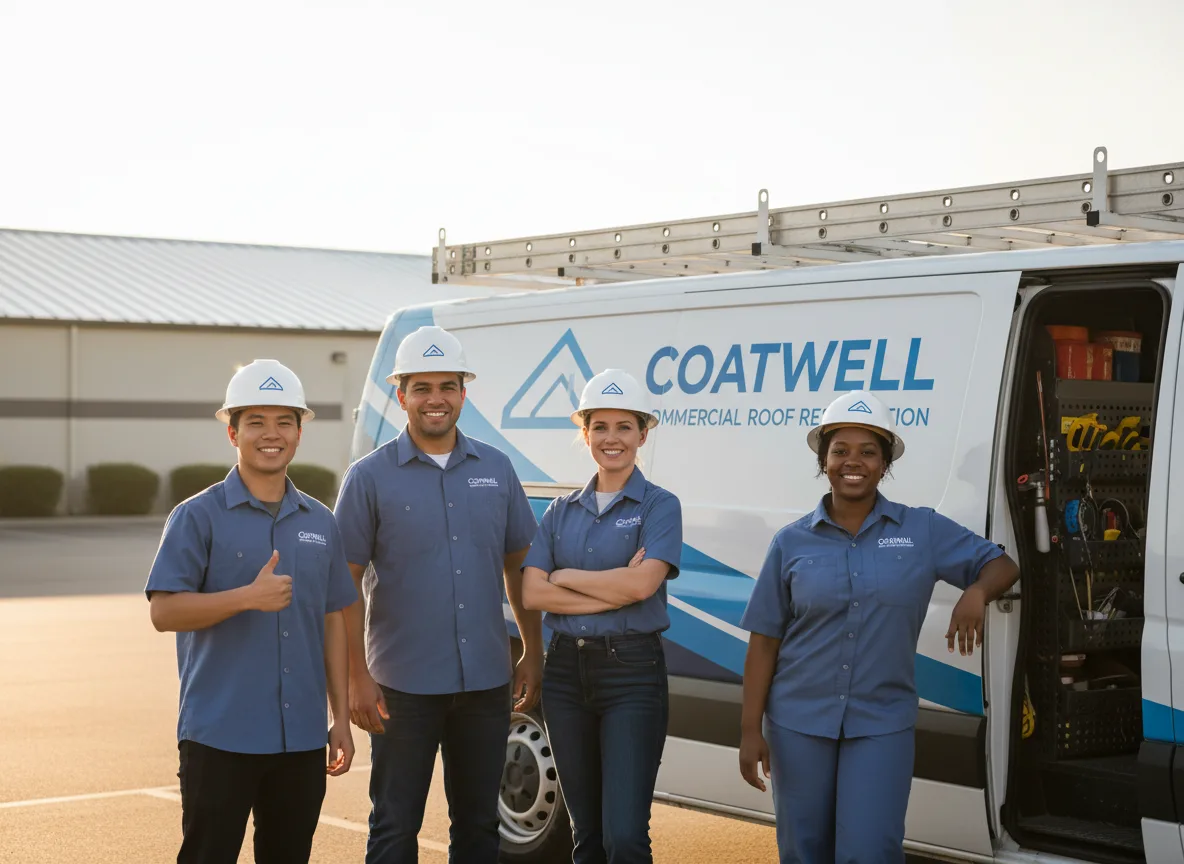 Commercial roof coating company in Warren, TX